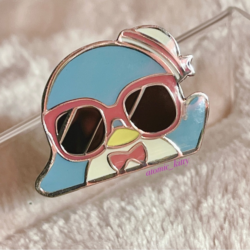 Sanrio Original Tuxedosam With Sunglasses Enamel Adjustable Ring - NWOT